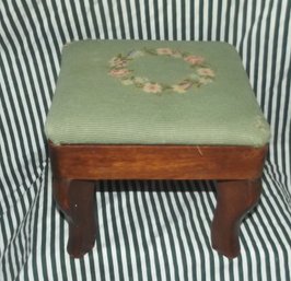 Cute Tapestry Topped Foot Stool