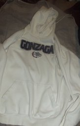 Gonzaga Hoodie White No Flaws We See.