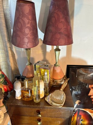 Retro Lamps Mirror And Vanity Items