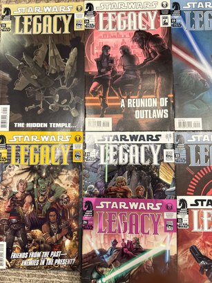 Star Wars Legacy Comic Book Lot Of 10