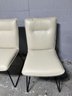MCM Leather Dining Side Chairs