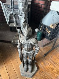 Medieval Knight Fireplace Tool Set