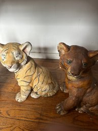 Ceramic Tiger Cubs