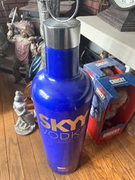 Sky Vodka Adver Bottle Bank