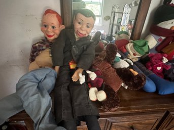 Vintage Plush Lot Howdy Doody Ect