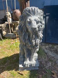 Cast Resin Lion Garden Statue