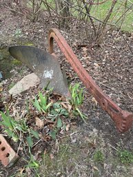 Antique Cast Iron Plow