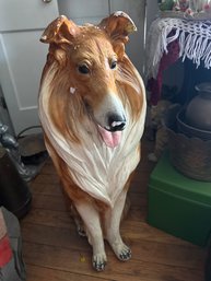 Large Life Size Lassie Dog