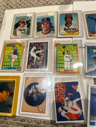 Nolan Ryan Baseball Card Collection Of 36