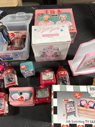 Large Lot Of I Love Lucy Collectibles