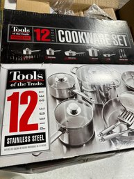 9 Piece Stainless Steel Cookware Set New