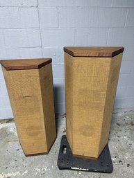 Set Of Design Acoustics D4 Stereo Speakers 1970s