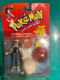 Vintage Pokmon Trainer Figure Nintendo