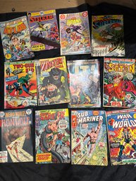 Lot Of 12 Early Comics Superman