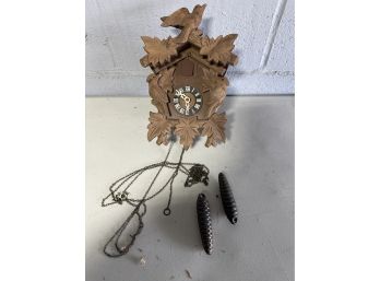 German Wooden Clock