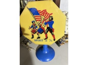 Spirit Of 76 Patriotic Lamp