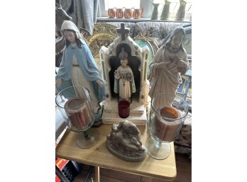 Catholic Religious Figures Lot