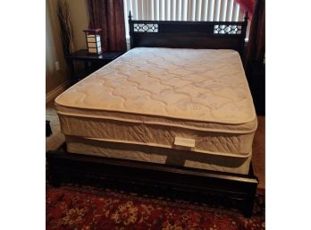 Permacraft Full Sized Bed W/mattress