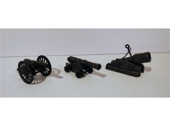 Die Cast Pencil Sharpener Cannons