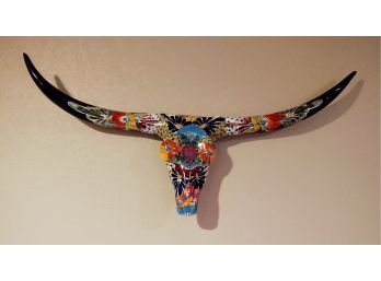 Ceramic Longhorn