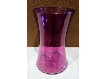 Purple Glass Vase