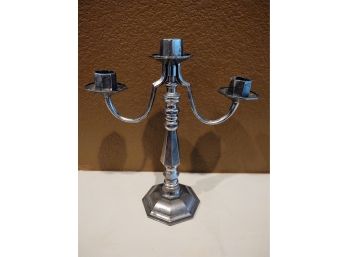 Vintage Plated Candle Holder