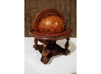 Wooden Tabletop Globe