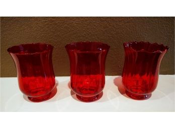 Hurricane Glass Candle Holders