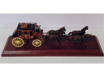 Wells Fargo Stagecoach Figurine