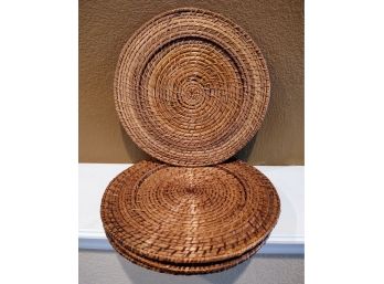 Rattan Plate Chargers