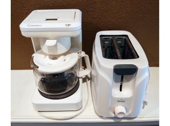 Coffee Maker And Toaster