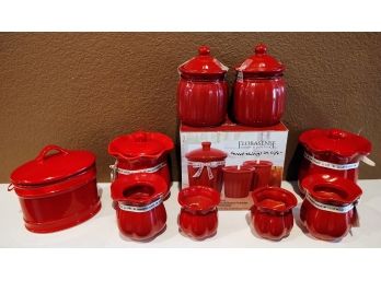 Red Crocks Candles