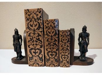 Bookends W/ Fake Books