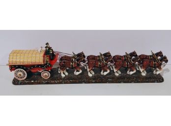 Ceramic Anheuser-Busch Clydesdale Team