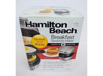 Hamilton Beach Breakfast Sandwich Maker