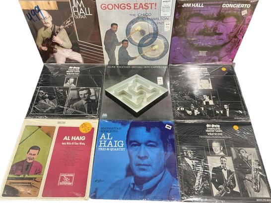 (9) Unopened Vinyl Collection, Jim Hall, Al Haig