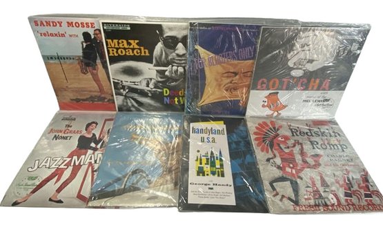 Collection Of Vinyl Records (8) From Rey DeMichael, Max Roach, Cy Touff And More!