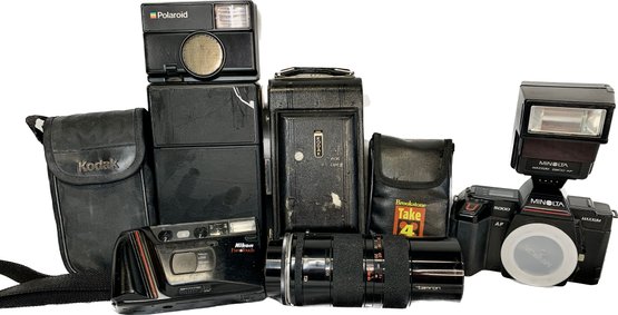 Polaroid, Kodak, Minolta Maxxum 2800 AF, And More Cameras
