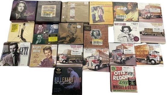 CD Booklet Collection Including Frank Sinatra, Kay Starr, Stan Getz (Multiple CDs Per Booklet)