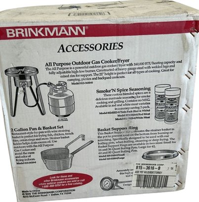 Brinkman 2 Gallon Pan & Basket Set