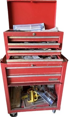 Loaded Tool Cabinet 44 H X 27 W X 14 D