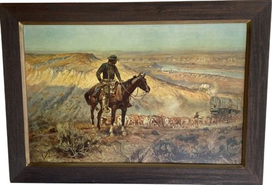 Western Oil Painting (42x30)