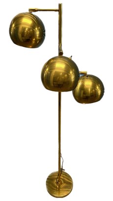 Elegant Brass Floor Lamp