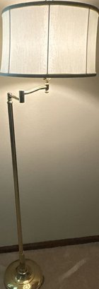 Brass Floor Lamp (56in Tall) - Tested And Working