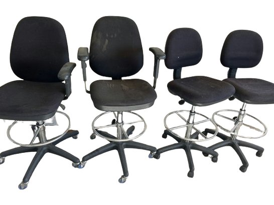 Counter Height Office Chairs - A Bit Dusty But Overall Good Condition