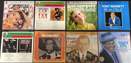 Reel-to-Reel Stereo Tape Collection Including, Frank Sinatra, Tony Bennett, Bill Cosby