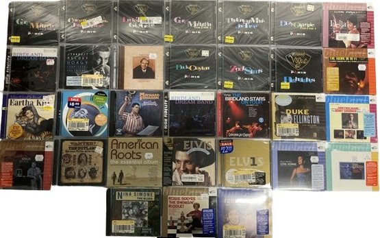 CD Collection (31) Includes, Benny Goodman, Maynard Ferguson, American Roots, Duke Ellington And Many More