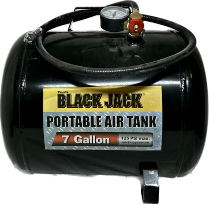 Black Jack 7 Gallon Portable Air Tank 125 PSI Max. (Untested)