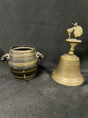 Brass Goat Barrel & Brass Bell