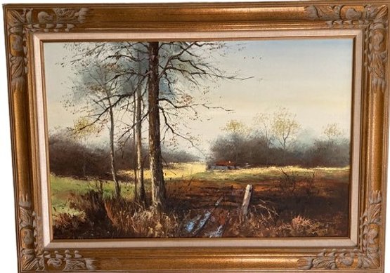 Nature Scene Acrylic Painting (42x32)